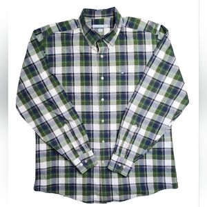 Southern Tide XL Button Down Plaid Sport Shirt Coastal Preppy Extra Large